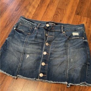 Denim skirt
